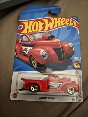 '40 Ford Pickup - Red Collectible Toy Truck